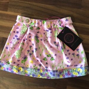 Young Versace Girls Floral Skirt 24M